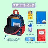 Wildkin Transportation Kids Pack 'n Snack Backpack - What Fits