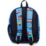 Wildkin Olive Kids Trains, Planes & Trucks Pack 'n Snack Backpack - Petit Fab Singapore