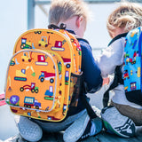 Wildkin Olive Kids Under Construction Pack 'n Snack Backpack - Petit Fab Singapore