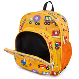 Wildkin Olive Kids Under Construction Pack 'n Snack Backpack - Petit Fab Singapore