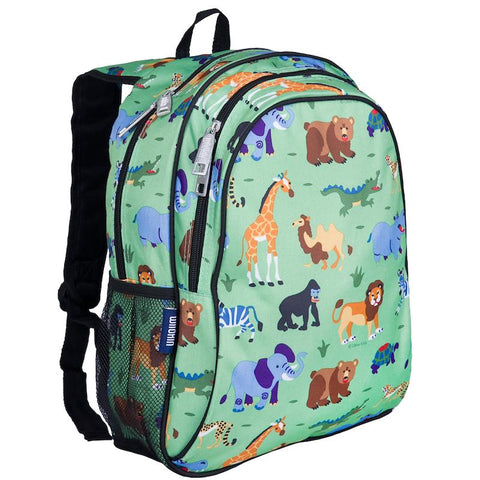 Wildkin Olive Kids Wild Animals Sidekick Backpack - Petit Fab Singapore