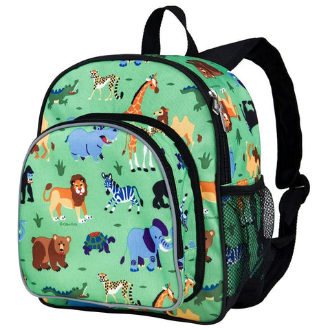 Wildkin Olive Kids Wild Animals Pack 'n Snack Backpack - Petit Fab Singapore