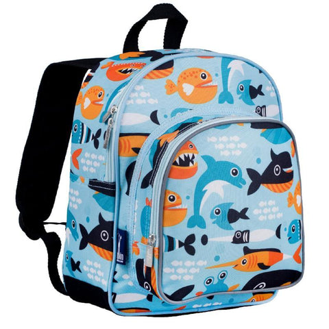 Wildkin Olive Kids Big Fish Pack 'n Snack Backpack - Petit Fab Singapore