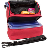 Wildkin Cardinal Red Double Decker Lunch Bag [BPA-Free] - Petit Fab Singapore