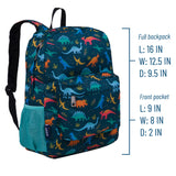 Wildkin Jurassic Dinosaurs 16 inch Backpack School Bag (For Primary School)