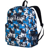 Wildkin Blue Camo Crackerjack Backpack - Petit Fab Singapore