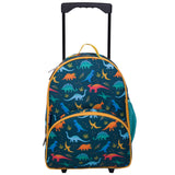 Wildkin Jurassic Giants Rolling Luggage Trolley Bag - Petit Fab