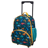 Wildkin Jurassic Giants Rolling Luggage Trolley Bag - Petit Fab