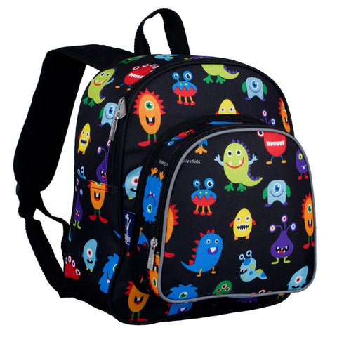 Wildkin Olive Kids Monsters Pack 'n Snack Backpack - Petit Fab Singapore