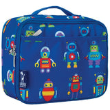 Wildkin Olive Kids Robots Lunch Box Bag [BPA-Free] - Petit Fab Singapore