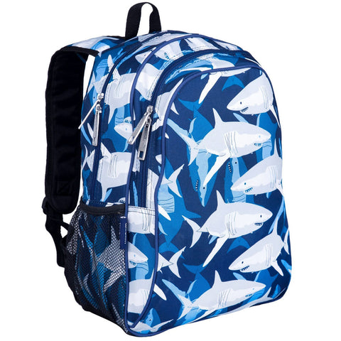 Wildkin Sharks Sidekick Backpack - Petit Fab