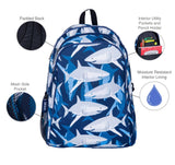 Wildkin Sharks Sidekick Backpack - Petit Fab