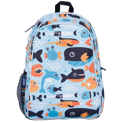Wildkin Olive Kids Big Fish Sidekick Backpack - Petit Fab Singapore
