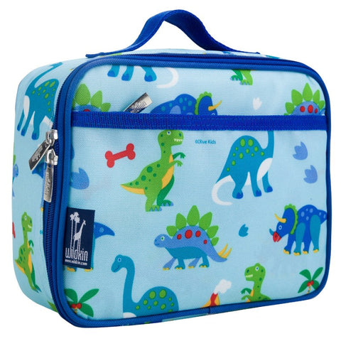 Wildkin Olive Kids Dinosaur Land Lunch Box Bag [BPA-Free] - Petit Fab Singapore